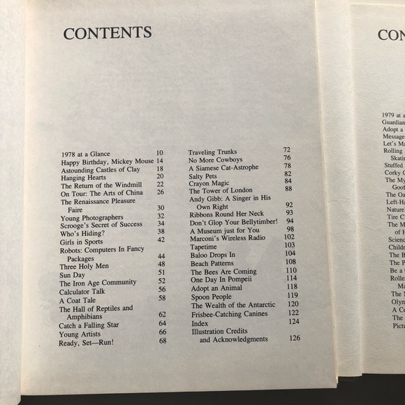 1979 1980 Walt Disney’s Wonderful World of Knowledge Picture Book Yearbook - Picture 4 of 14